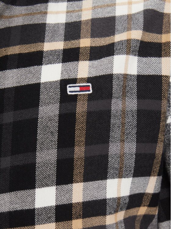Tommy Jeans Tommy Jeans Košile DM0DM17246 Černá Classic Fit