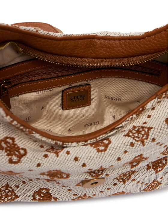 Guess Guess Дамска чанта Camden Mini HWJB93 08720 Кафяв