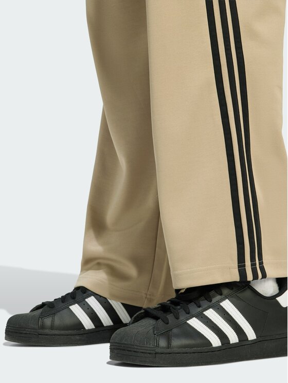 adidas adidas Spodnie dresowe ADICOLOR LOOSE Beżowy Loose Fit