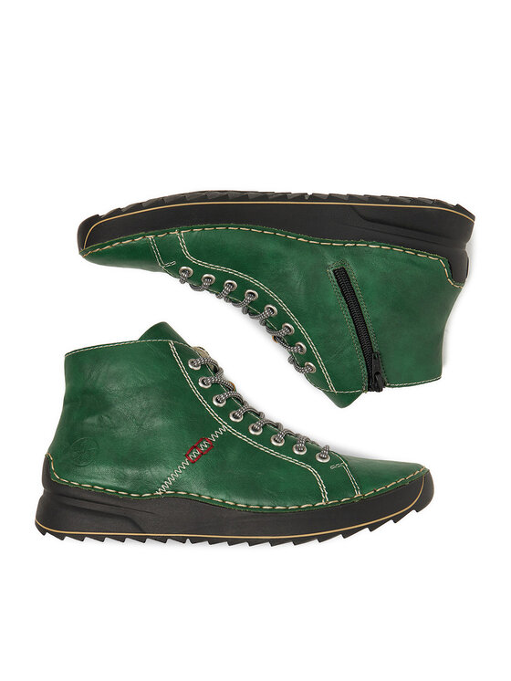 Rieker Rieker Čizme 71510-52 Zelena