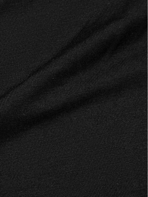 Le Collet Le Collet Top DILI Czarny Slim Fit