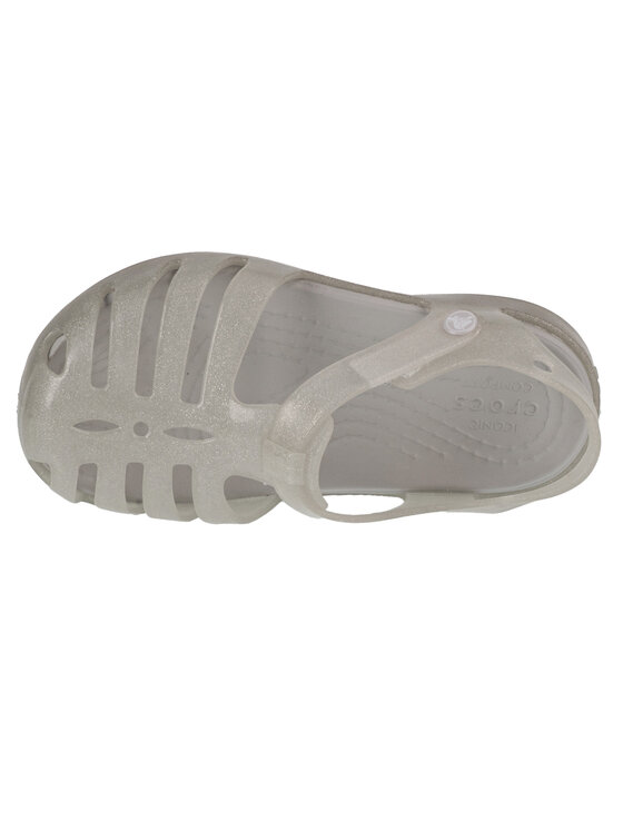 Crocs Crocs Sandały Isabella Srebrny