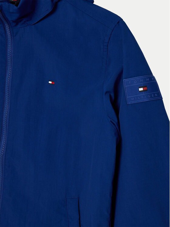 Tommy Hilfiger Tommy Hilfiger Μπουφάν μεταβατικό KB0KB09593 Μπλε Regular Fit