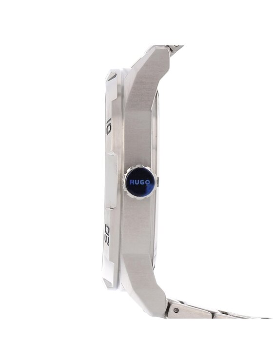 HUGO Hugo Zegarek Grip 1530276 Srebrny