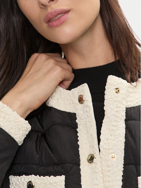 Marciano Guess Marciano Guess Übergangsjacke Cecilia 4YGL13 7127A Schwarz Regular Fit