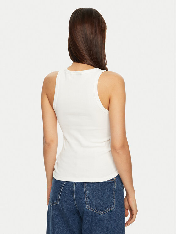 Calvin Klein Jeans Calvin Klein Jeans Marškinėliai J20J224762 Balta Slim Fit