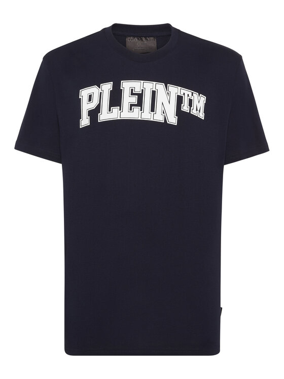 PHILIPP PLEIN PHILIPP PLEIN T-Shirt 22951 Granatowy Regular Fit