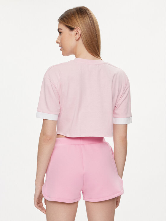 Guess Guess Marškinėliai V4GI00 I3Z14 Rožinė Boxy Fit