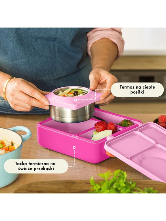 Omie Omie Lunchbox OmieBox Różowy