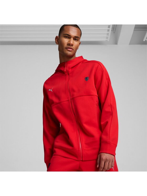 Puma Puma Bluza 627094 Czerwony Regular Fit