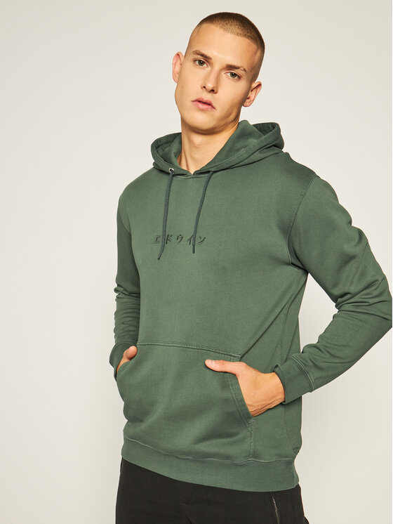 Edwin Sweatshirt Katakana I026653 TG9871P GRPGX Grün Regular Fit | Modivo.at