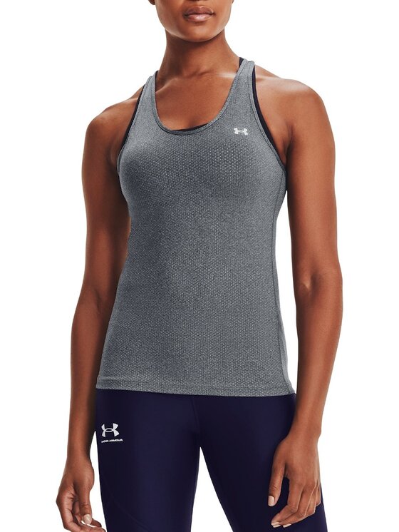 Under Armour Under Armour Tank top Racer Szary Standard Fit