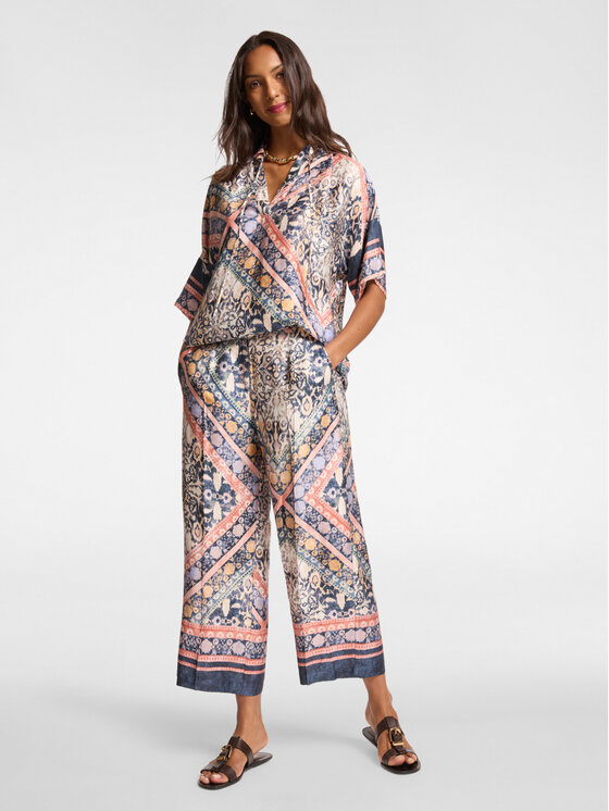 Elena Mirò Elena Mirò Camicia 5068E000111N001 Rosa Regular Fit