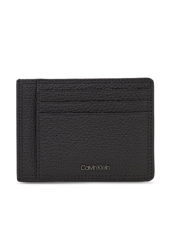 Calvin Klein Kredītkaršu turētājs Minimalism Id Cardholder K50K510908 Melns