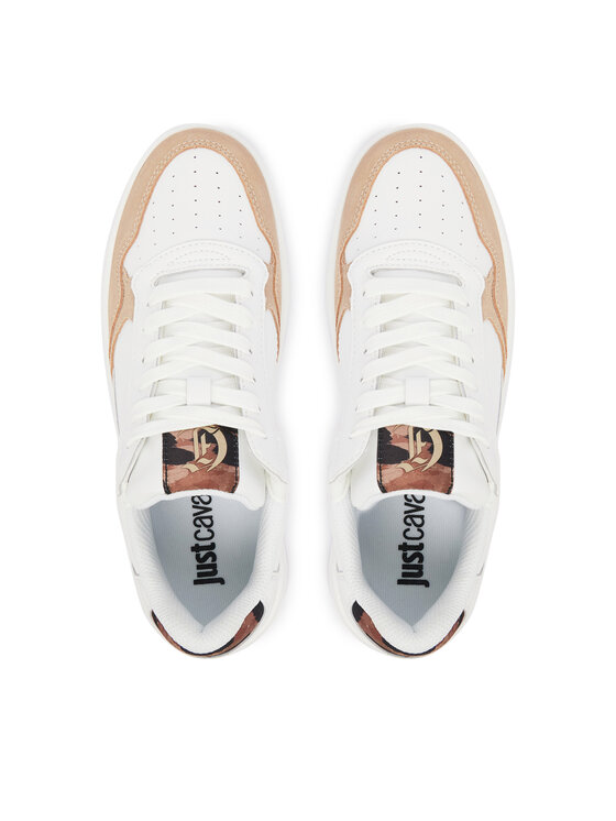 Just Cavalli Just Cavalli Sneakersy 80RA3SM3 ZPC06 Biela