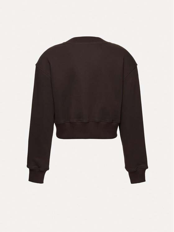 La Mania La Mania Mikina AVAIA Hnedá Basic Fit