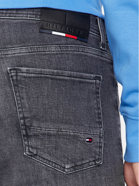 Tommy Hilfiger Tommy Hilfiger Дънки Bleecker MW0MW33965 Сив Slim Fit
