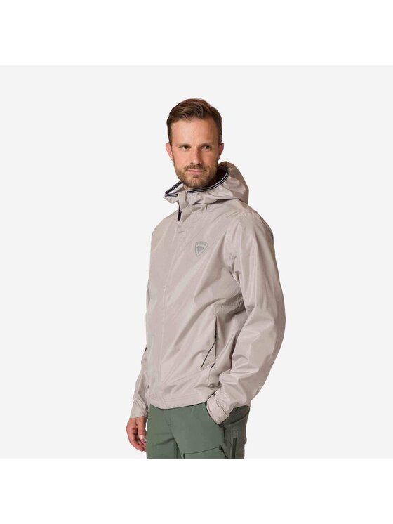 Rossignol Rossignol Kurtka przeciwdeszczowa Skpr Active Jkt Beżowy Regular Fit