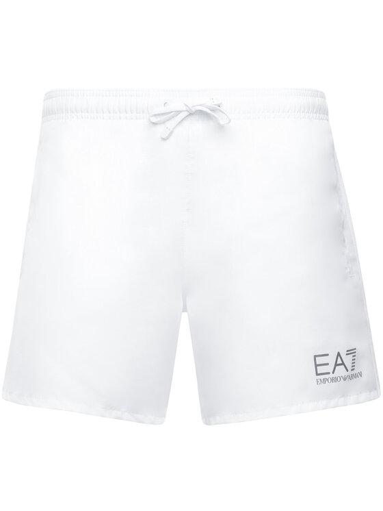 EA7 Emporio Armani EA7 Emporio Armani Плувни шорти 902000 CC721 00010 Бял Regular Fit