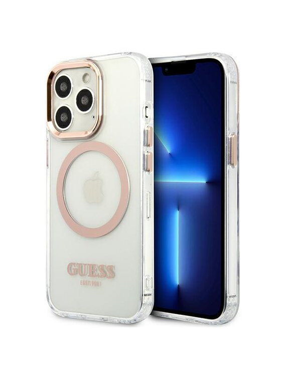 Etui na telefon Guess, Złote, iPhone 13 Pro Max