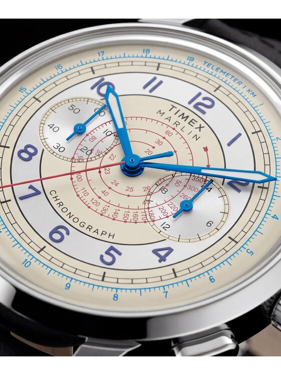 Timex Timex Zegarek TW6A01200 Czarny