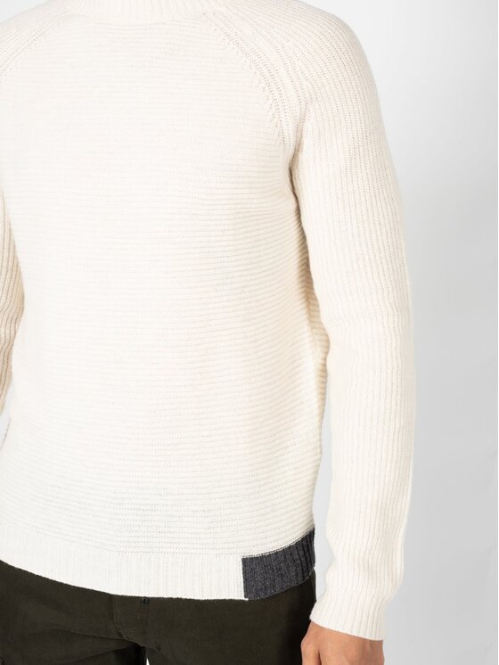 Antony Morato Antony Morato Maglione MMSW01238-YA400133 Écru Regular Fit