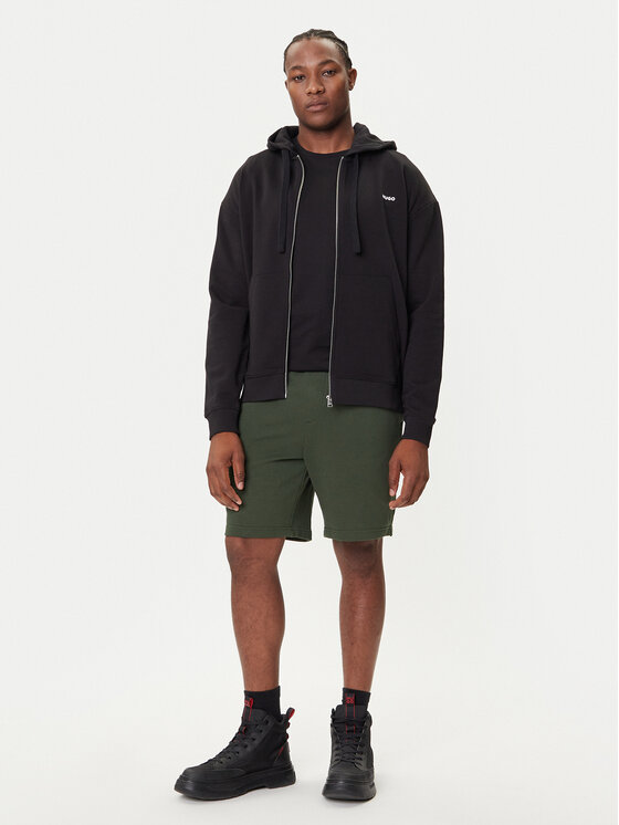 HUGO HUGO Szorty sportowe Dayono 50530696 Zielony Relaxed Fit