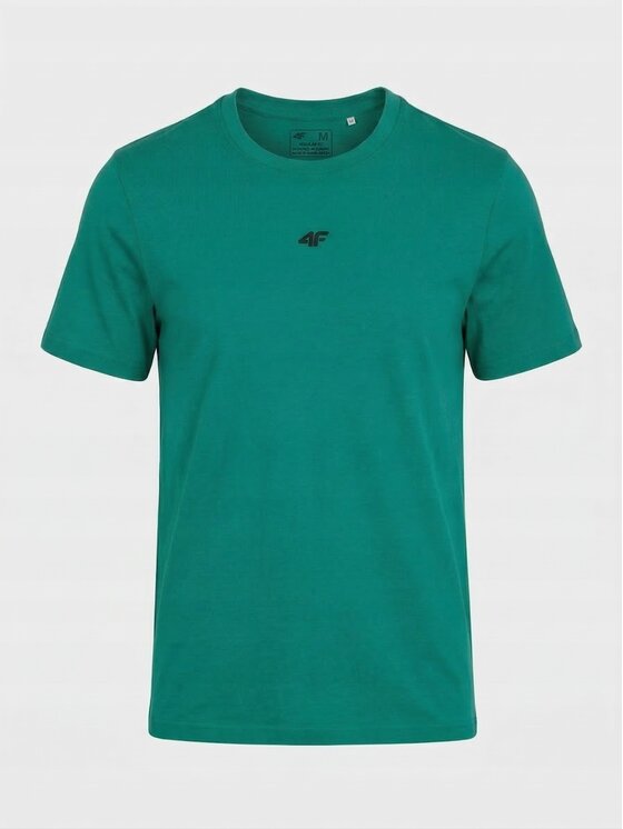 4F 4F T-Shirt Z-TTSHM3947-3-O Biały Regular Fit