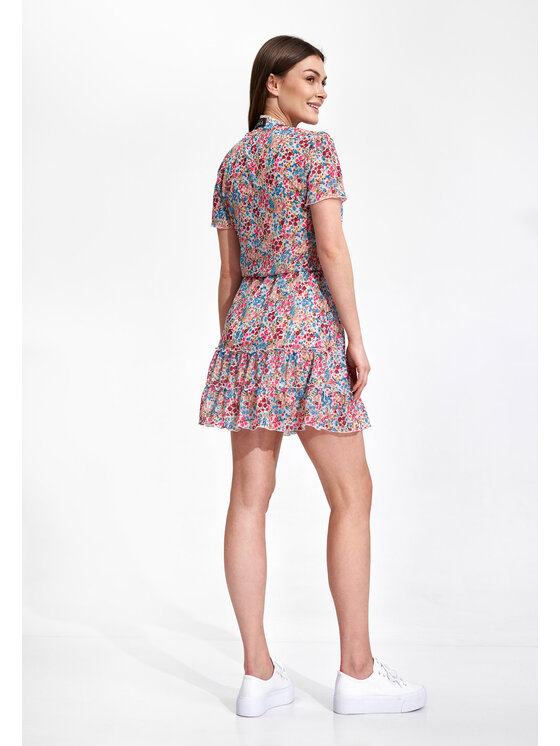 FIGL FIGL Sukienka M861 Kolorowy Regular Fit