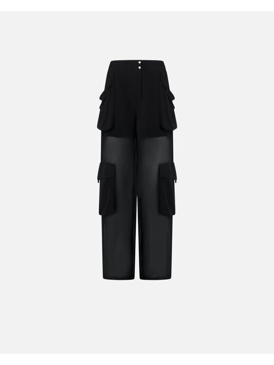 PINKO PINKO Pantaloni chino 87105 Nero Regular Fit