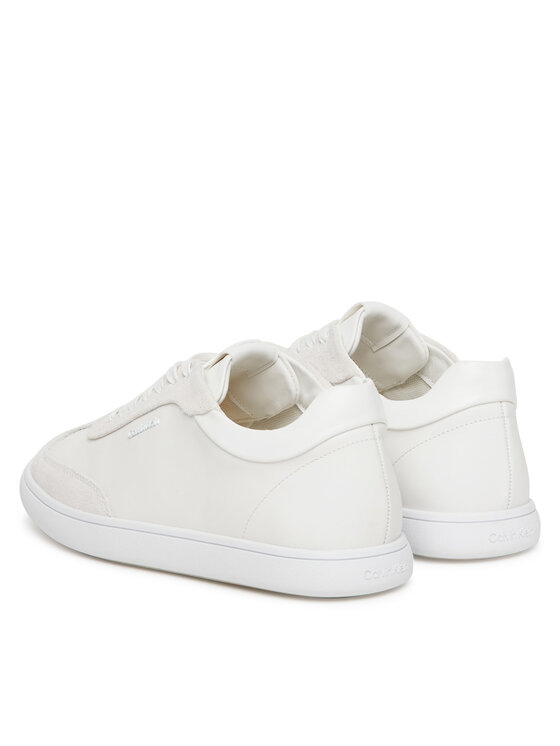Calvin Klein Calvin Klein Tenisice Cupsole Lace Up - Lth Sue Mix HW0HW02435 Bijela