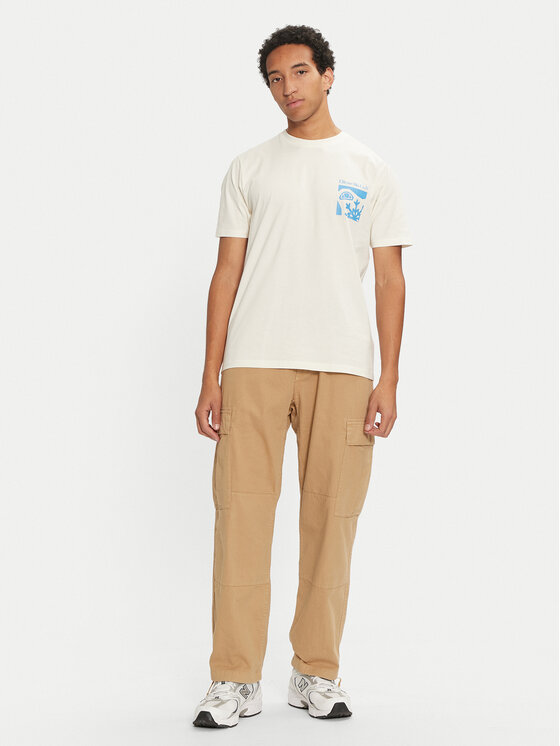 Ellesse Ellesse T-krekls Skisetta Tee SHX20961 Écru Regular Fit