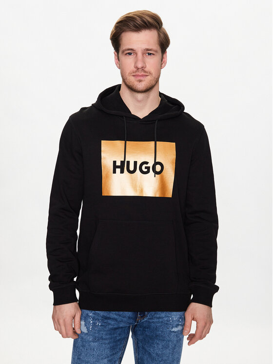HUGO Hugo Mikina 50484743 Černá Regular Fit