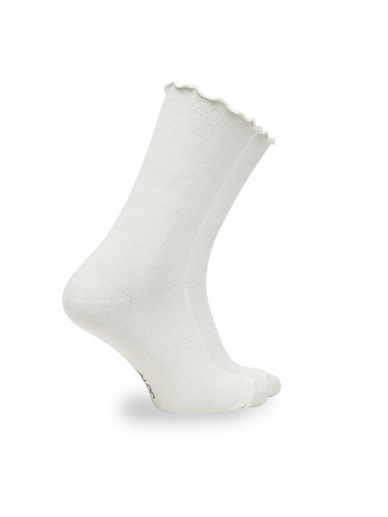 Aldo Aldo Комплект 2 чифта дълги чорапи дамски Sozer 13995062 Бял