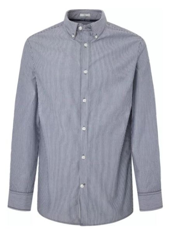 Pepe Jeans Pepe Jeans Koszula PM308487 594 Szary Slim Fit