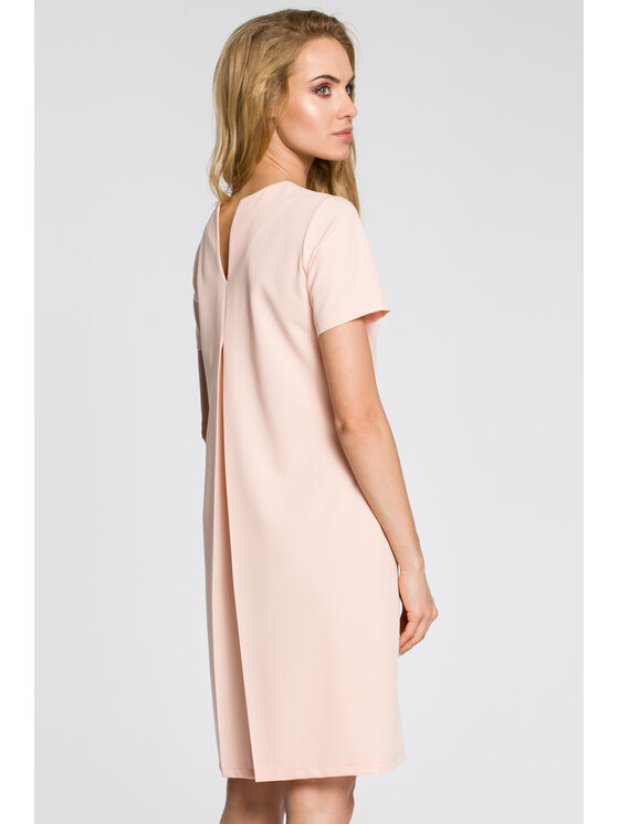 Made of Emotion Made of Emotion Sukienka codzienna M309 Różowe złoto Casual Fit