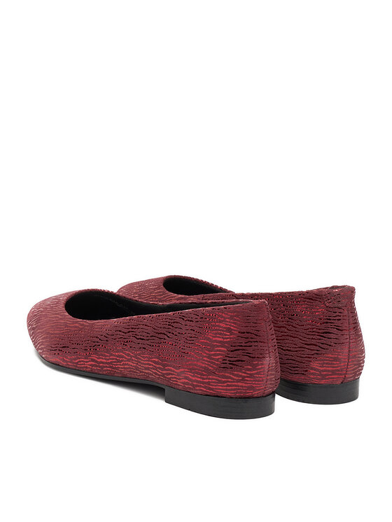 Lasocki Lasocki Balerinke CEO-RST-KAJA-04F Bordo rdeča