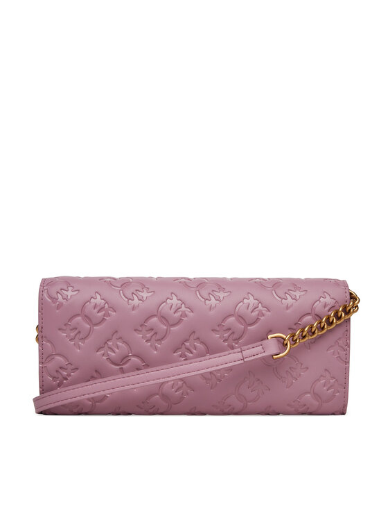 PINKO PINKO Veliki ženski novčanik Love Tiny Birds Wallet C 103765 A1YB Ljubičasta