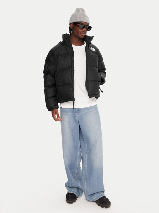 The North Face The North Face Daunenjacke 1996 Retro Nuptse NF0A3C8D Schwarz Loose Fit