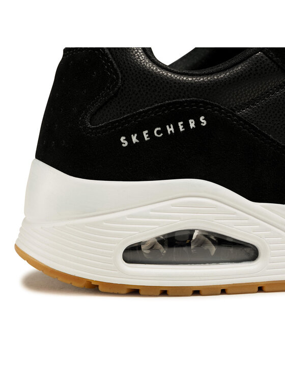 Skechers Skechers Sneakersy Stacre 52468/BKW Czarny