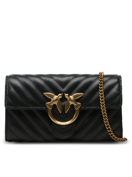 PINKO Pinko Torbica Love One Wallet C PE 23 PLTT 100062 A0GK Crna