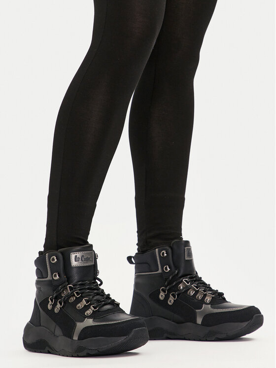 Lee Cooper Lee Cooper Ботильйони LCJ-24-03-3048LA Чорний