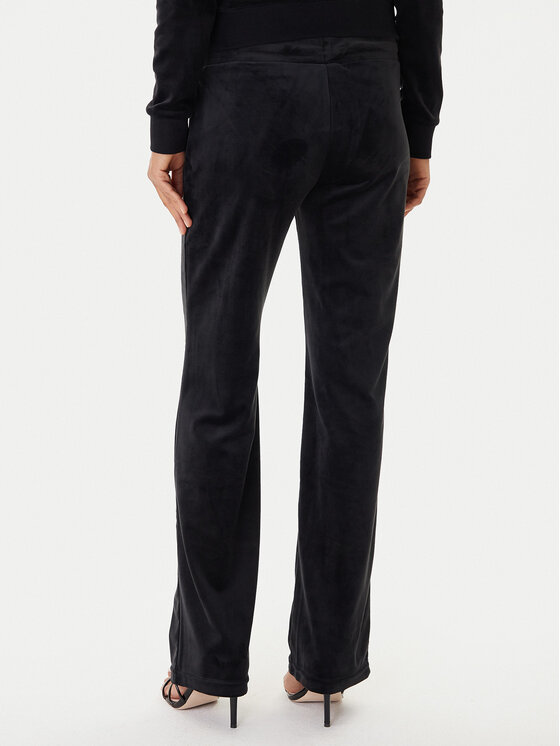 Juicy Couture Juicy Couture Jogginghose Christine JCWBJ225311 Schwarz Flared Leg