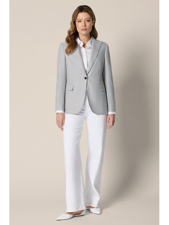 Lancerto Lancerto Marynarka Cortona MA131126000039 Szary Regular Fit