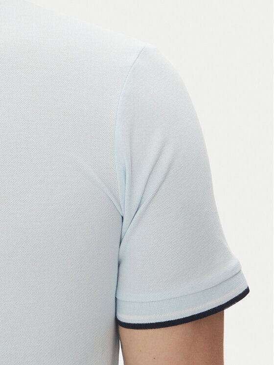 Lindbergh Lindbergh Polokošeľa 30-404010 Modrá Relaxed Fit