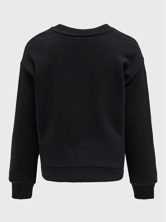 Kids ONLY Kids ONLY Felpa Weekday 15271381 Nero Regular Fit