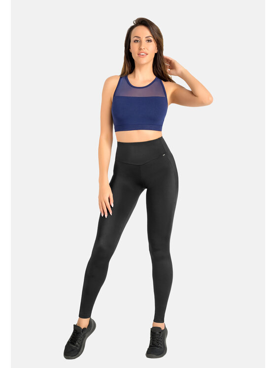 Teyli Teyli Legginsy 174 Czarny Regular Fit
