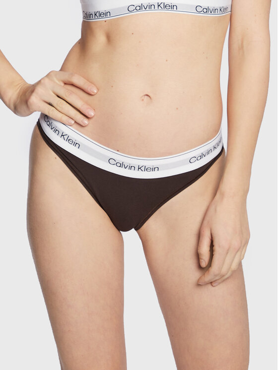 Calvin Klein Underwear Calvin Klein Underwear Figi klasyczne 000QF7047E Brązowy