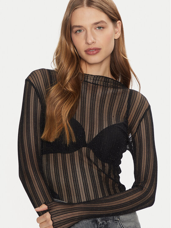 Vila Vila Palaidinė Mist 14102378 Juoda Slim Fit