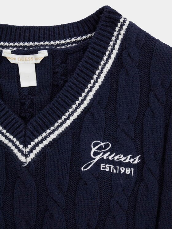 Guess Kids Guess Kids Sveter 183797 Modrá Classic Fit